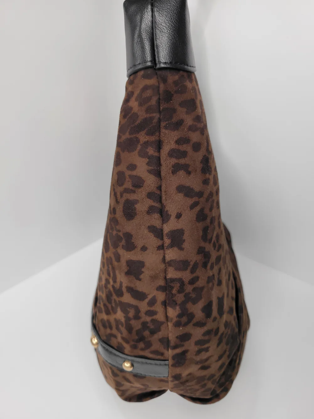 👉✨️ Juicy Couture Brown Leopard Retro Glam Chocolate Hobo Shoulder Bag